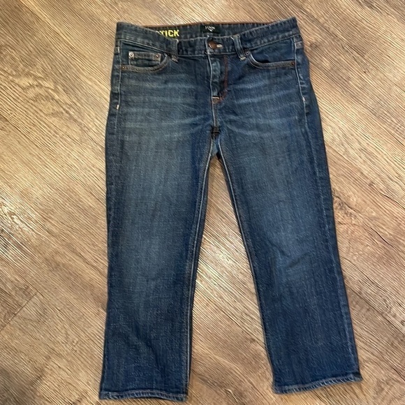 J. Crew Matchstick Stretch Low-Rise Cropped Jeans - Picture 3 of 7